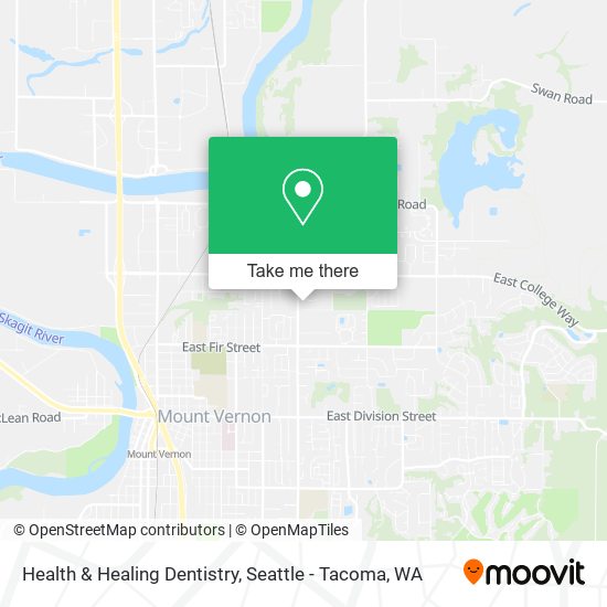 Mapa de Health & Healing Dentistry