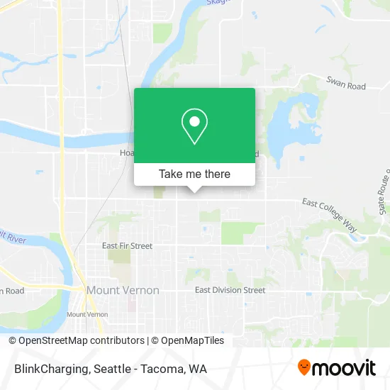 Mapa de BlinkCharging