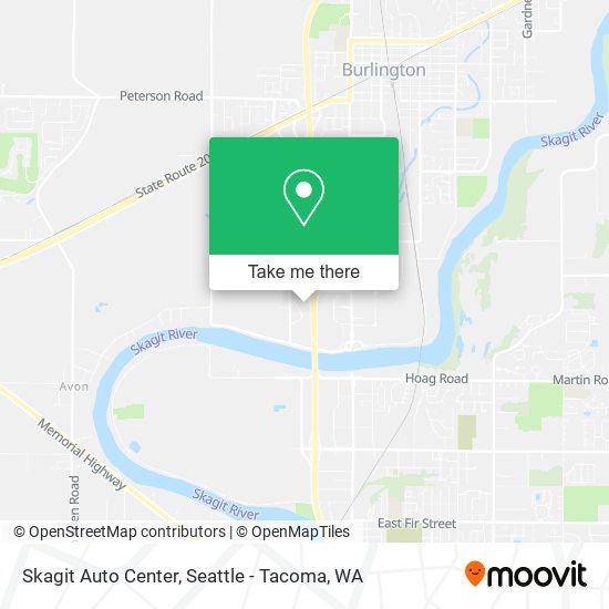 Skagit Auto Center map