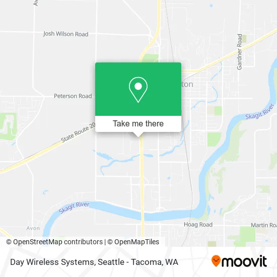 Mapa de Day Wireless Systems