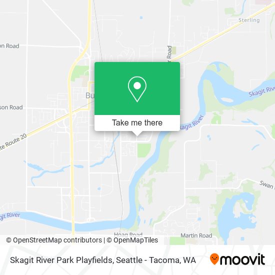 Mapa de Skagit River Park Playfields