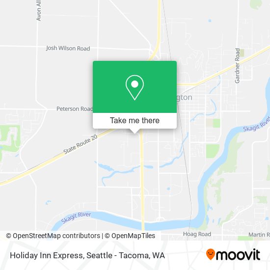 Holiday Inn Express map