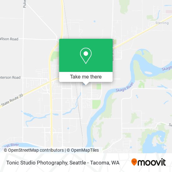 Tonic Studio Photography map