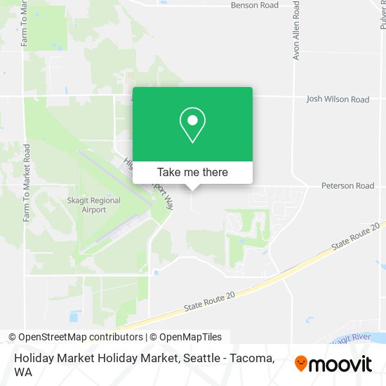 Mapa de Holiday Market Holiday Market