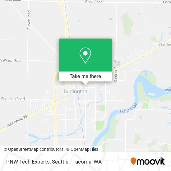 Mapa de PNW Tech Experts