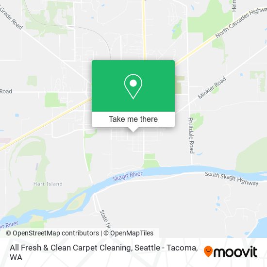 All Fresh & Clean Carpet Cleaning map