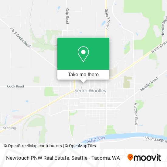 Newtouch PNW Real Estate map