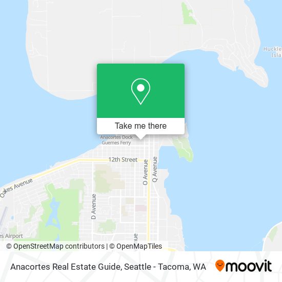 Anacortes Real Estate Guide map