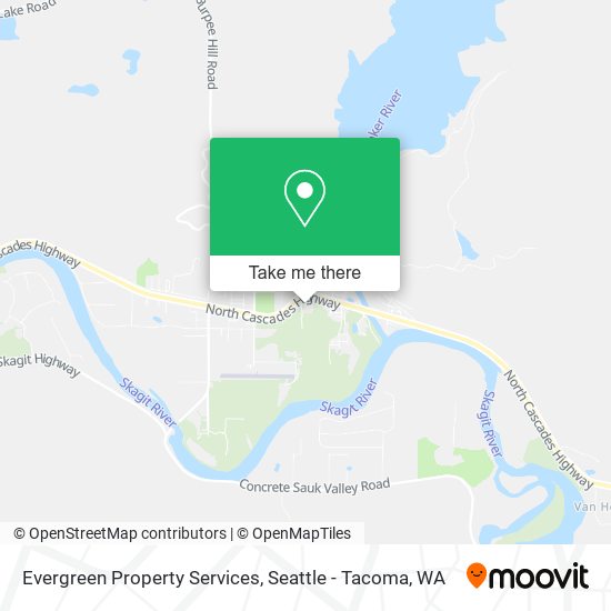 Mapa de Evergreen Property Services