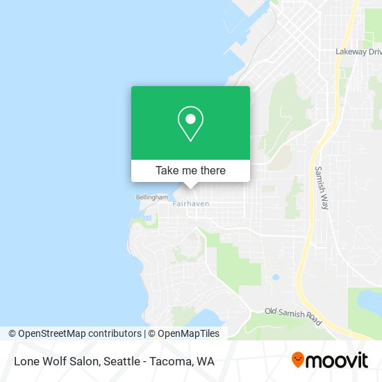 Lone Wolf Salon map