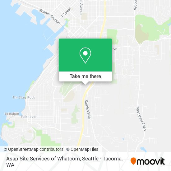 Mapa de Asap Site Services of Whatcom