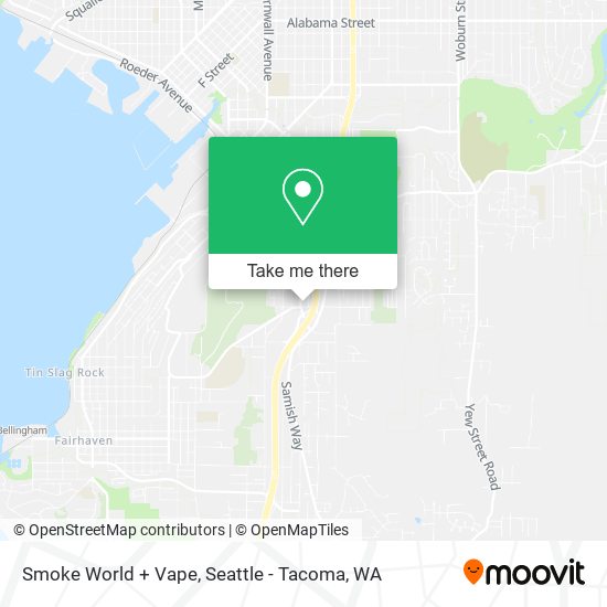 Smoke World + Vape map