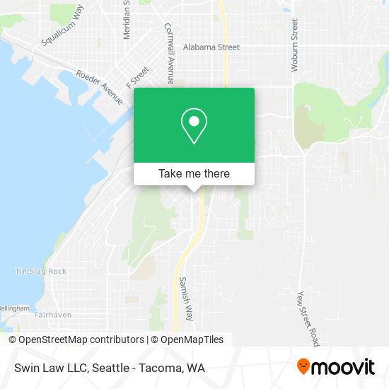 Swin Law LLC map