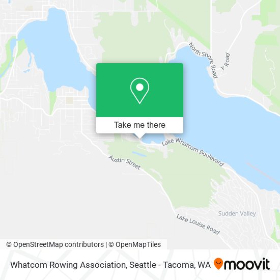 Mapa de Whatcom Rowing Association