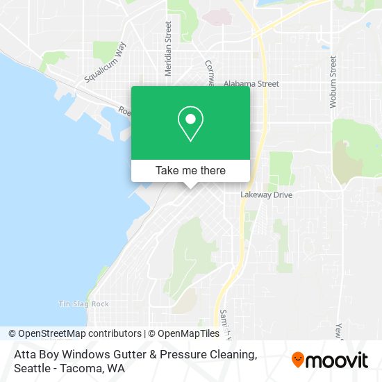 Mapa de Atta Boy Windows Gutter & Pressure Cleaning