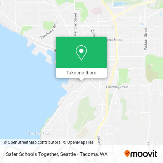 Safer Schools Together map