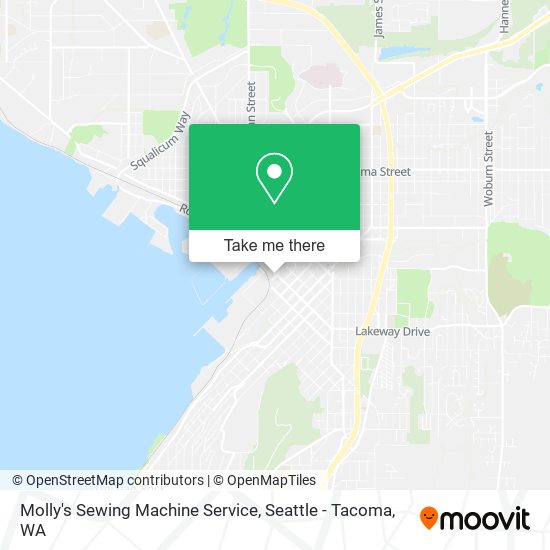 Mapa de Molly's Sewing Machine Service