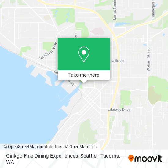 Ginkgo Fine Dining Experiences map
