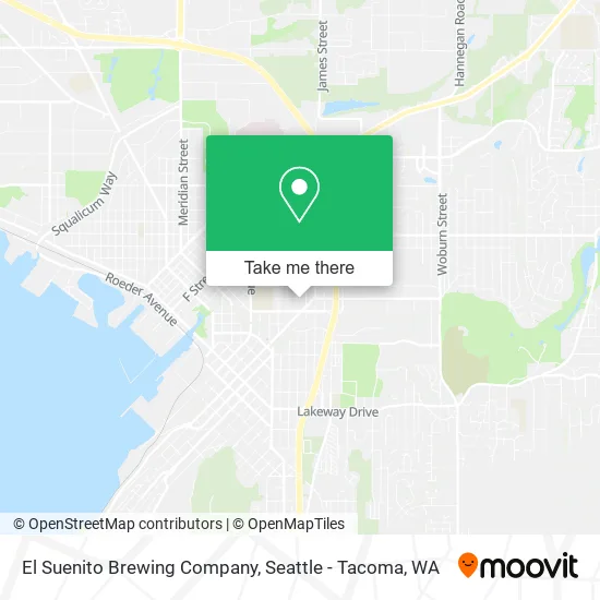 El Suenito Brewing Company map