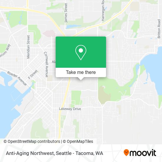 Mapa de Anti-Aging Northwest