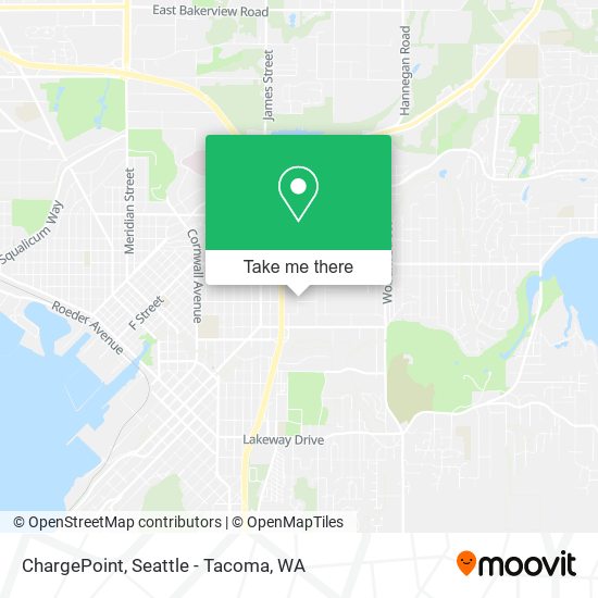 Mapa de ChargePoint