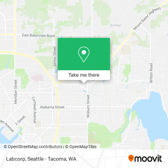 Mapa de Labcorp