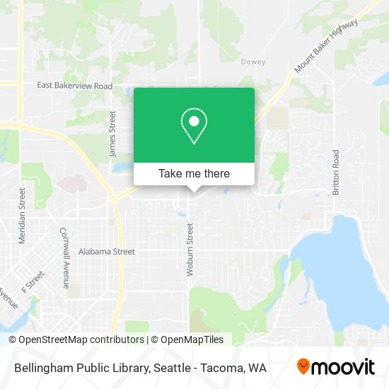 Mapa de Bellingham Public Library