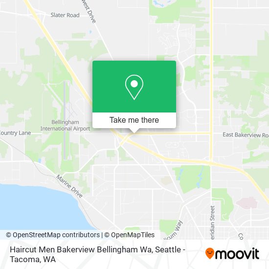 Haircut Men Bakerview Bellingham Wa map