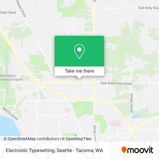 Electronic Typesetting map