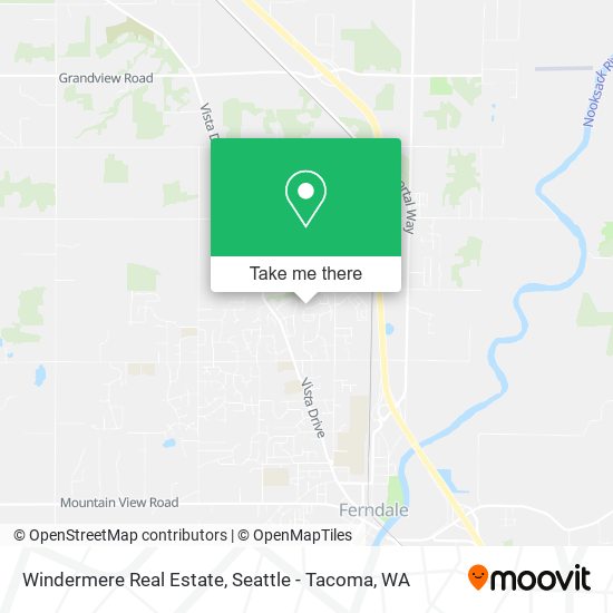 Windermere Real Estate map