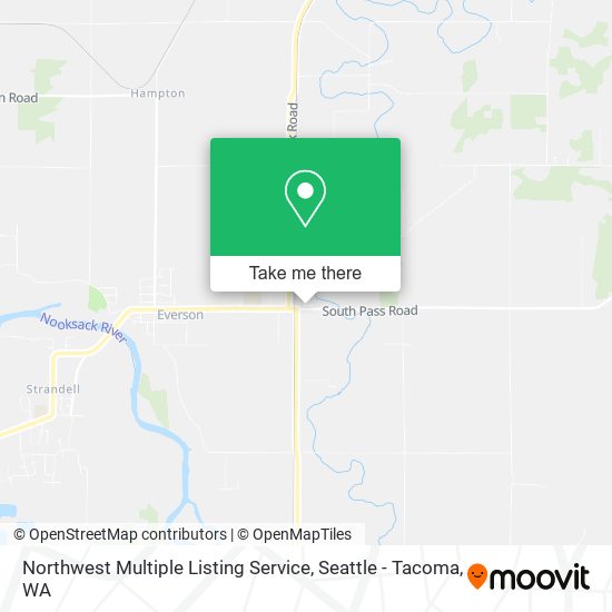 Mapa de Northwest Multiple Listing Service