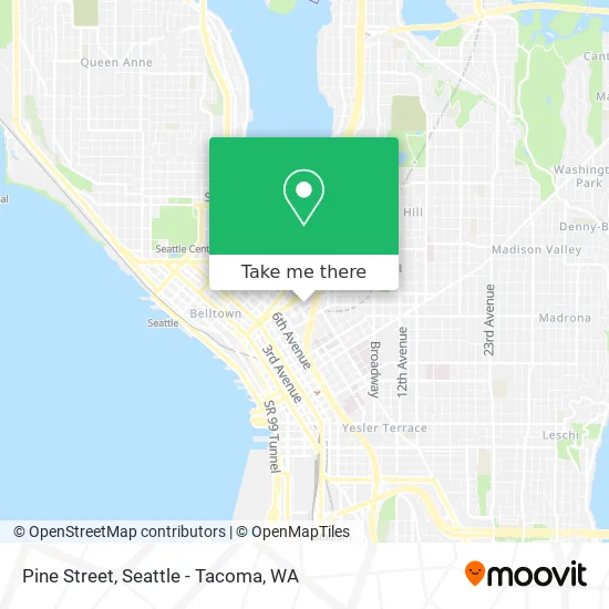 Directions To Pine Street How To Get To Pine Street In Seattle By Bus Or Light Rail?