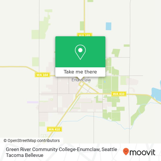 Green River Community College-Enumclaw map