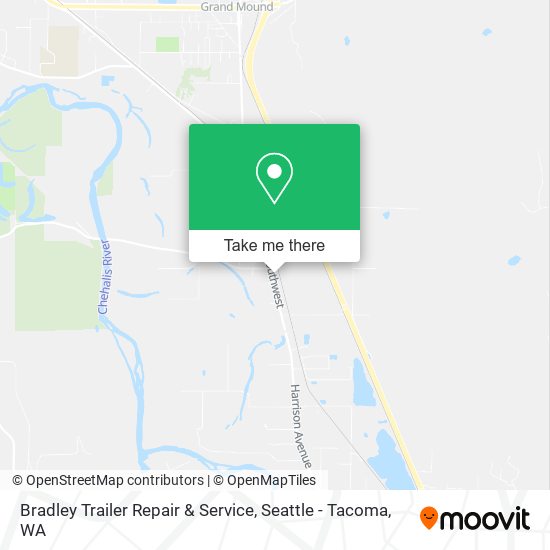 Bradley Trailer Repair & Service map