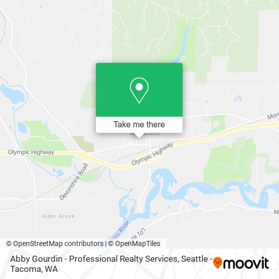 Abby Gourdin - Professional Realty Services map