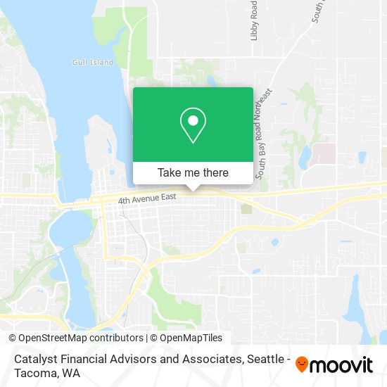 Catalyst Financial Advisors and Associates map