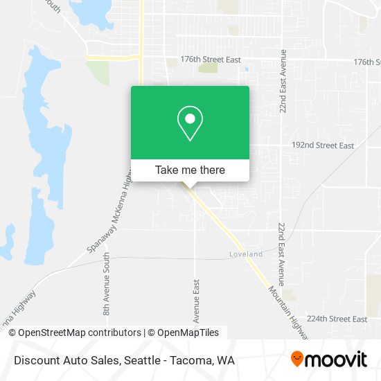 Discount Auto Sales map