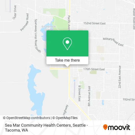 Sea Mar Community Health Centers map