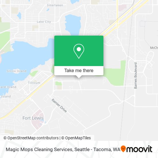 Mapa de Magic Mops Cleaning Services