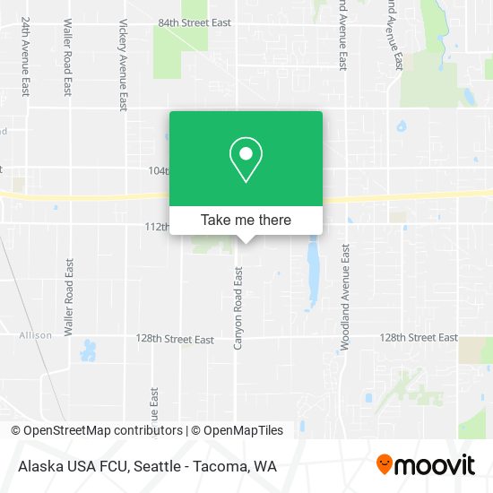 Alaska USA FCU map