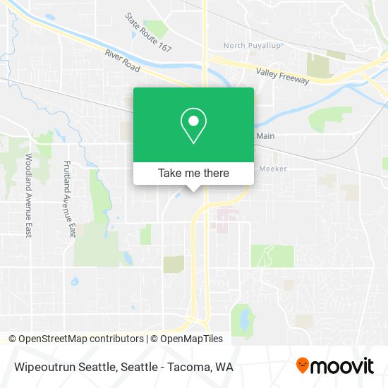 Mapa de Wipeoutrun Seattle