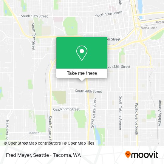 Fred Meyer map
