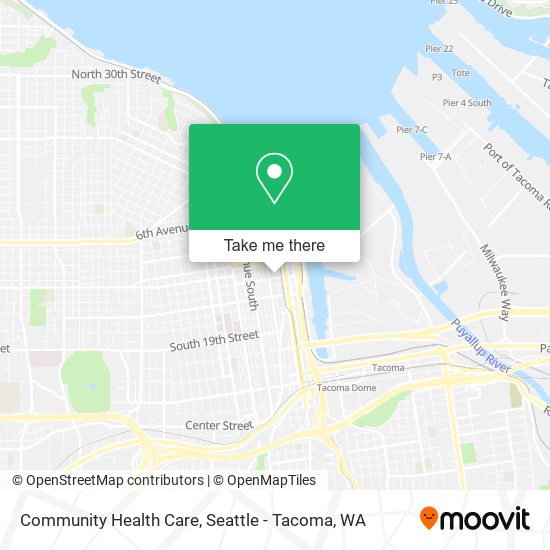 Community Health Care map