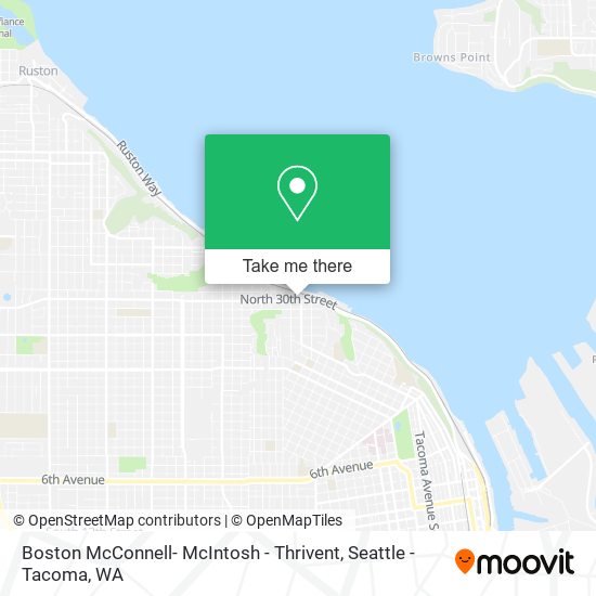 Boston McConnell- McIntosh - Thrivent map