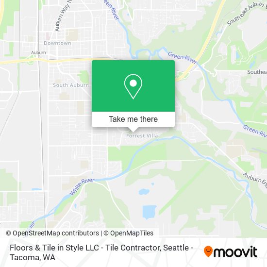 Floors & Tile in Style LLC - Tile Contractor map