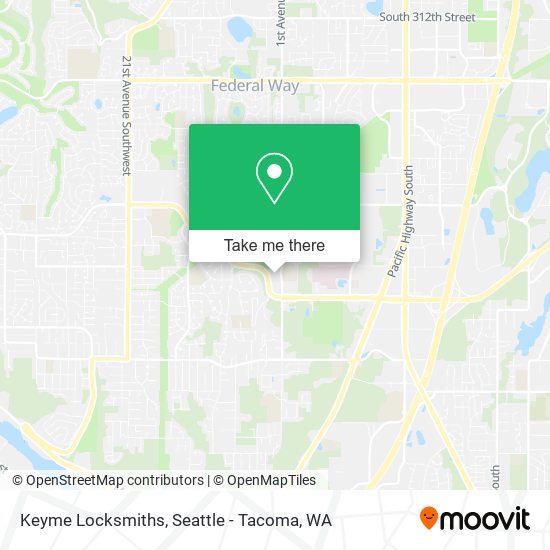 Keyme Locksmiths map