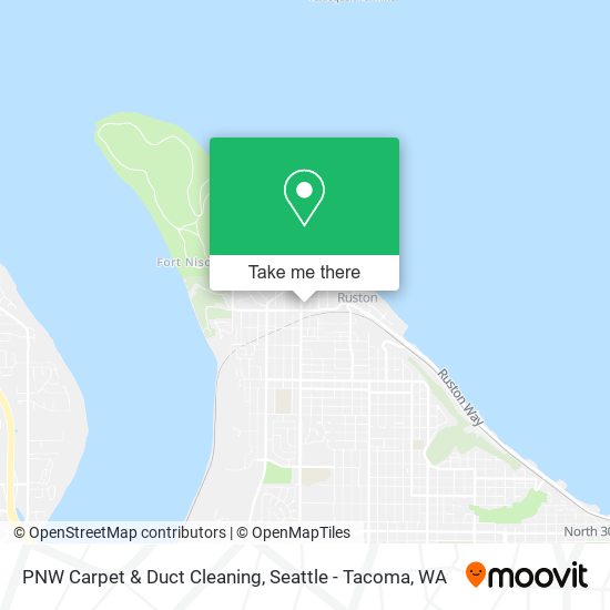 PNW Carpet & Duct Cleaning map