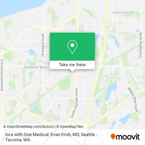 Mapa de Iora with One Medical: Evan Kroh, MD