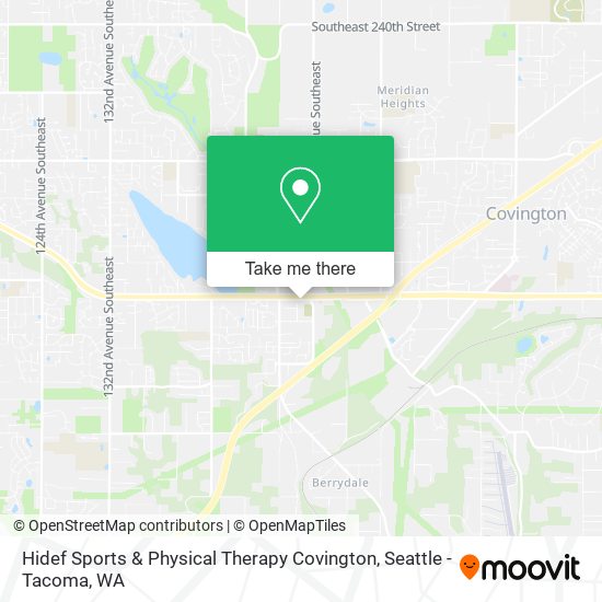 Hidef Sports & Physical Therapy Covington map