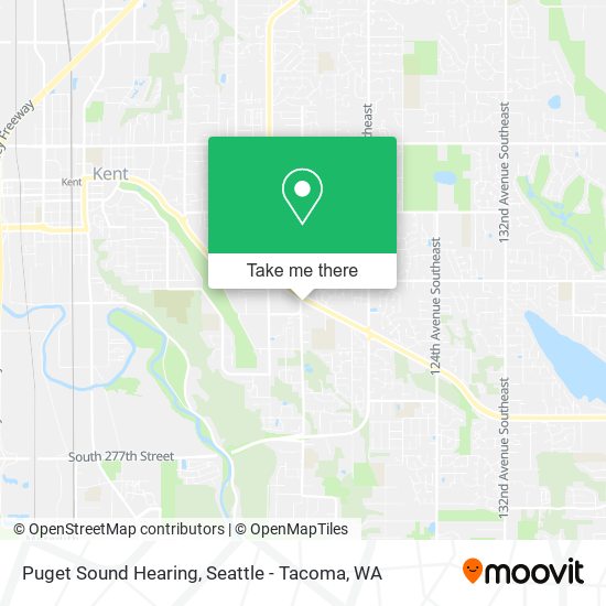 Mapa de Puget Sound Hearing